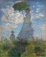 Claude Monet, Woman with a Parasol, (Camille and Jean Monet), 1875, National Gallery of Art, Washington, D.C.